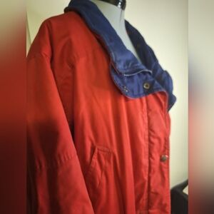 Pierson Outfitters Men's Red and Blue Jacket Size 3X
